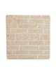 Jerusalem Stone Matzah Plate With Western Wall Design (Choice of Color